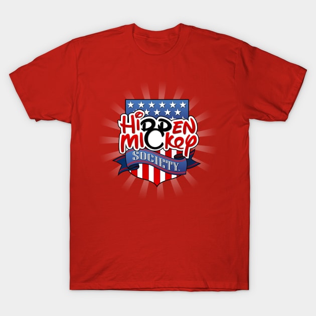 HMS Patriotic Logo T-Shirt by hiddenmickeysociety